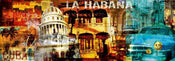 Kunstdruck Saskia Porkay - La Habana 100x35cm