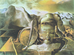 Kunstdruck Salvador Dali - L'enigme sans fin, 1938 80x60cm