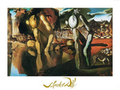 Kunstdruck Salvador Dali - La metamorfosi di narciso 80x60cm