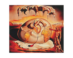 Kunstdruck Salvador Dali - Geopoliticus 50x40cm