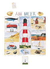 Kunstdruck Sabine Gerke - Nordsee 50x70cm