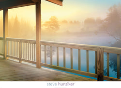 Kunstdruck Steve Hunziker - Lodge Deck 91x66cm