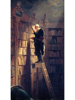 Kunstdruck Carl Spitzweg - Der Bücherwurm 60x80cm