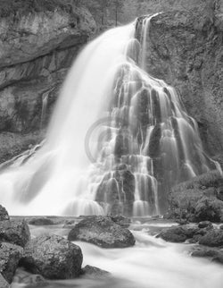 Kunstdruck Tom Weber - Waterfalls II 70x90cm
