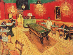 Kunstdruck Vincent Van Gogh - Caffe di notte 80x60cm