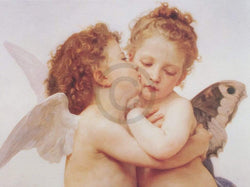 Kunstdruck William Bouguereau - The first Kiss 80x60cm