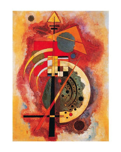 Kunstdruck Wassily Kandinsky - Hommage a Grohmann 40x50cm