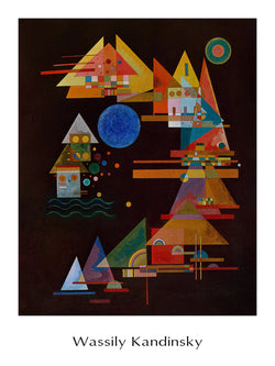 Kunstdruck Wassily Kandinsky - Spitzen im Bogen, 1927 60x80cm