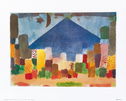 Kunstdruck Paul Klee - Notte egiziana 30x24cm