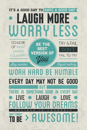 Poster Be Awesome 61x91,5cm