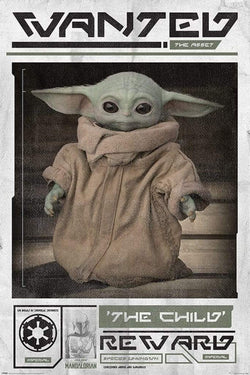 Poster Star Wars - The Mandalorian - Wanted the Child 61x91,5cm