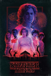 Poster Stranger Things Horror 61x91,5cm