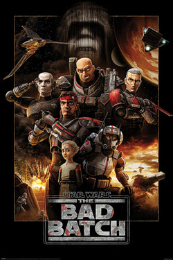 Poster Star Wars - The Bad Batch Montage 61x91,5cm