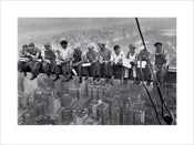 Kunstdruck Lunch on a Skyscraper 80x60cm