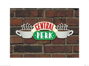 Kunstdruck Friends Central Perk Sign 60x80cm