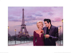 Kunstdruck Chris Consani - Paris Sunset 80x60cm