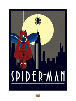 Kunstdruck Marvel - Deco Spider-Man - Hanging 60x80cm