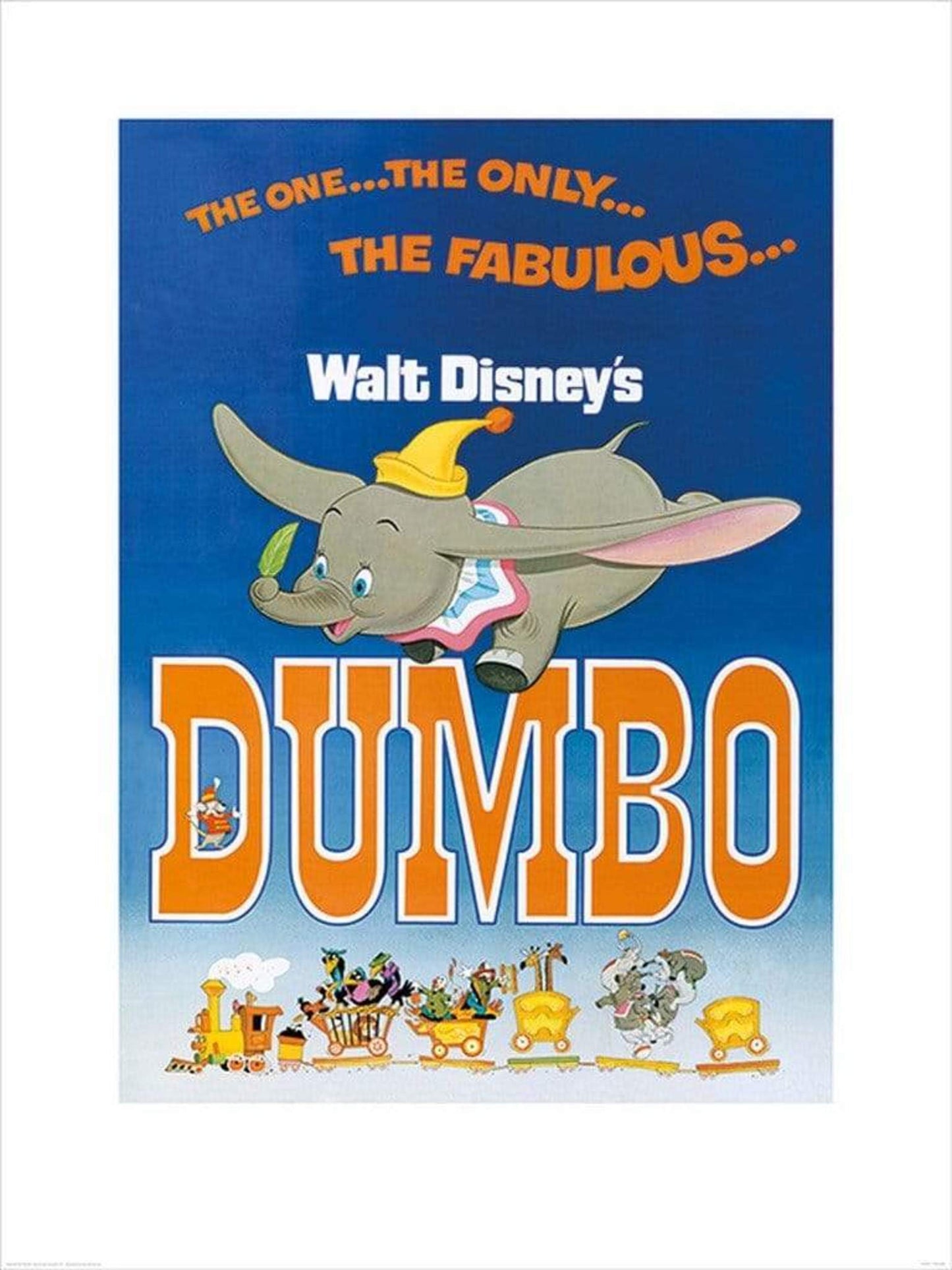 Kunstdruck Dumbo The Fabulous 60x80cm