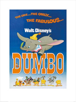 Kunstdruck Dumbo The Fabulous 60x80cm