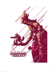 Kunstdruck Guardians of The Galaxy Stance 60x80cm