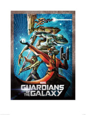 Kunstdruck Guardians of The Galaxy Orb 60x80cm