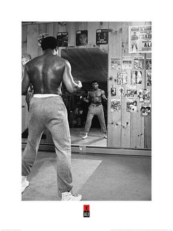 Kunstdruck Muhammad Ali - Mirror 60x80cm