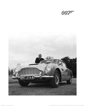 Kunstdruck James Bond Connery Black and White 40x50cm