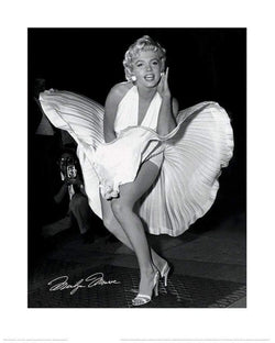 Kunstdruck Marilyn Monroe Seven Year Itch 40x50cm