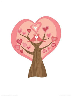 Kunstdruck Valentina Ramos - Tree of Love 30x40cm