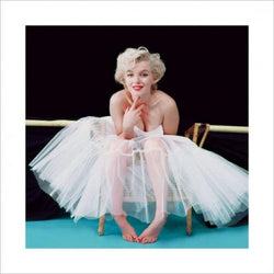 Kunstdruck Marilyn Monroe - Ballerina Colour 40x40cm