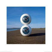 Kunstdruck Pink Floyd Pulse Eyeballs 40x40cm