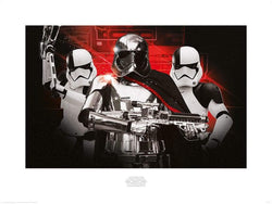 Kunstdruck Star Wars The Last Jedi Stormtrooper Team 80x60cm