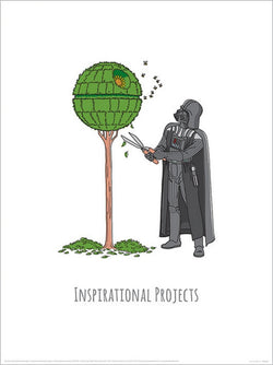 Pyramid Star Wars Vaders Boredom Busting Ideas Inspirational Projects Kunstdruck 30x40cm