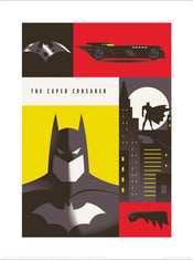 Pyramid Warner Bros The Caped Crusader Kunstdruck 30x40cm
