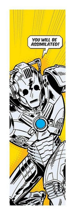 Kunstdruck Doctor Who - Comic Cyberman 33x95cm